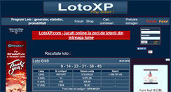 Desktop Screenshot of lotoxp.ro