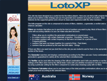 Tablet Screenshot of lotoxp.com